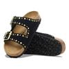 Birkenstock Arizona Rivets Suede Leather - Black